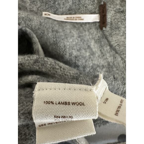 Free People 100% Lambs Wool Tank Top Ruffle Sweater / Women’s Size Medium - Picture 3 of 4